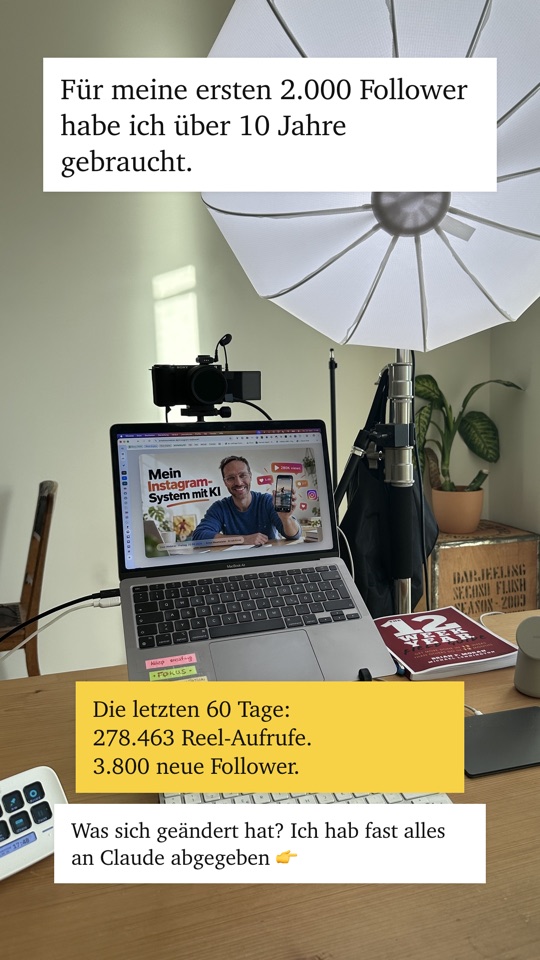 Story 1 von 5 aus meiner Webinar-Serie