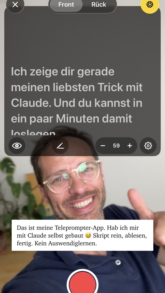 Story 3 von 5 aus meiner Webinar-Serie